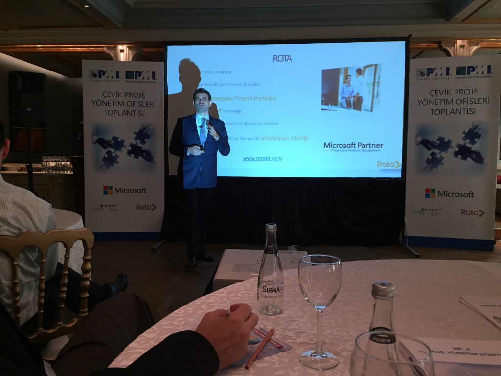 Microsoft-PMI etkinliği 2015 Ağustos - Eylül