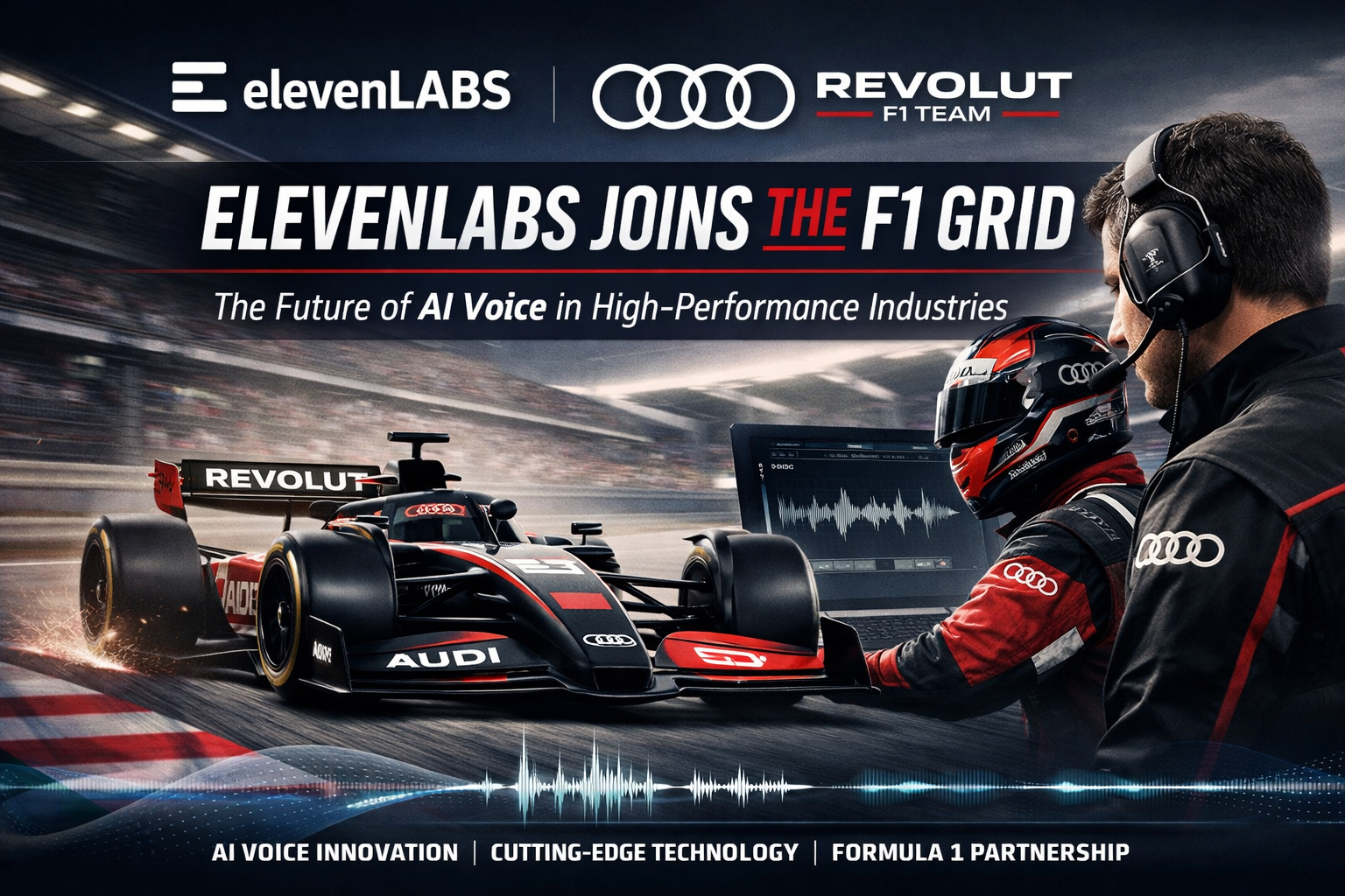 ElevenLabsJoinstheF1GridTheFutureofAIVoiceinHighPerformanceIndustries