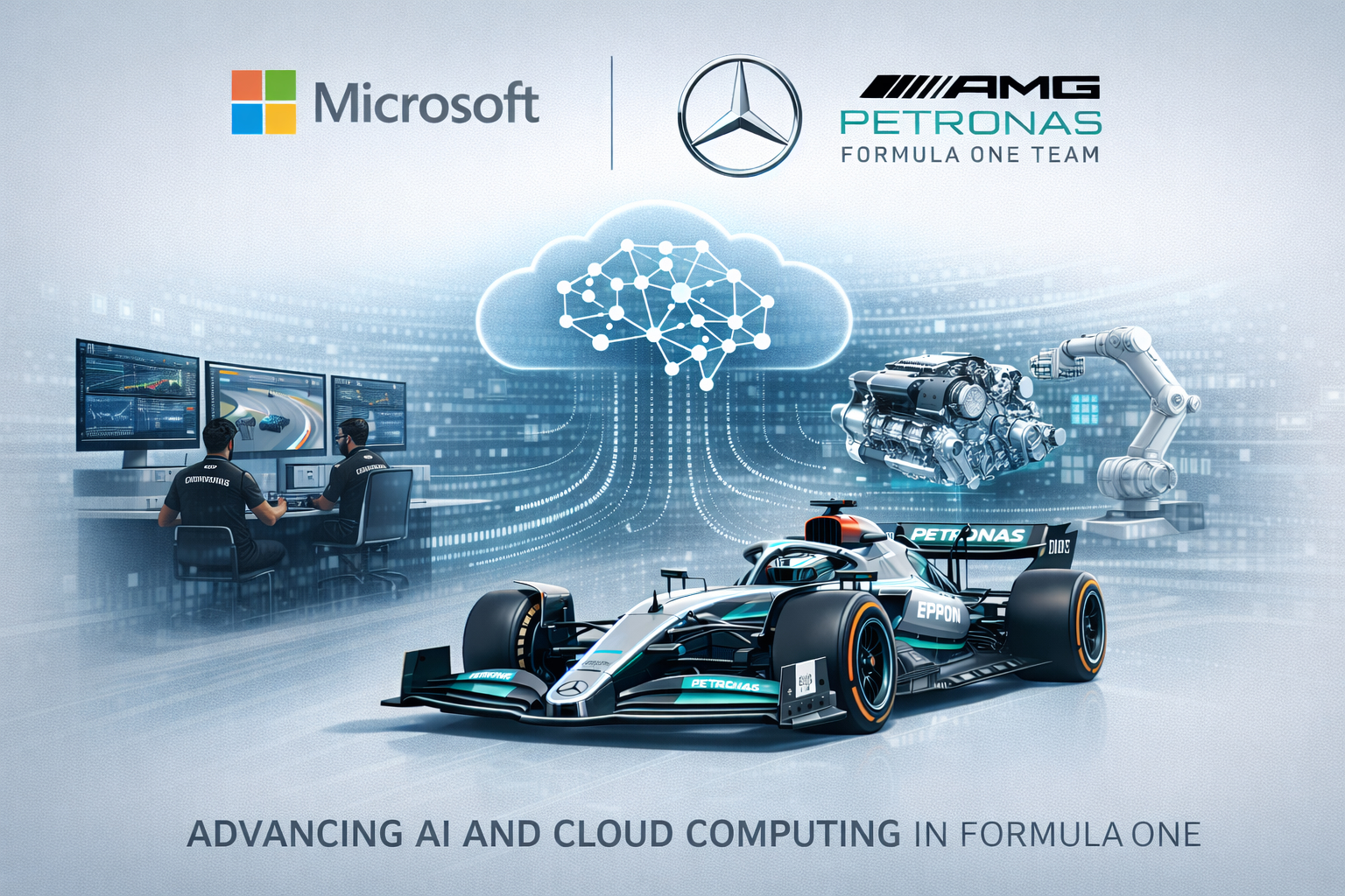 MicrosoftveMercedesAMGF1İşBirliğiileYapayZekadaYeniDönem2